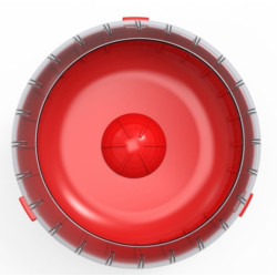 zolux 1 Silent exercise wheel for cage Rody3 . red color. size ø 14 cm x 5 cm . for rodent. Wheel