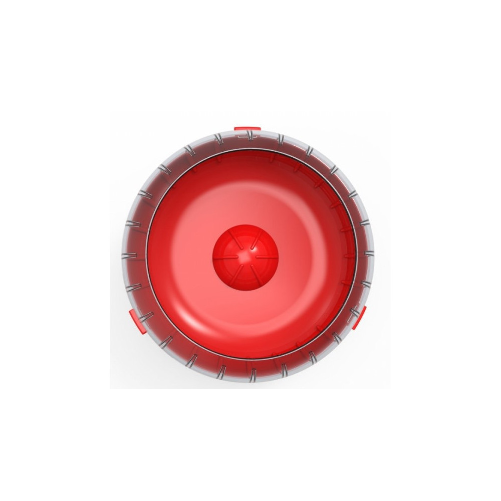 1 roda de exercício silenciosa para gaiola Rody3 . cor vermelha. tamanho ø 14 cm x 5 cm . para roedores. ZO-206035 Roda