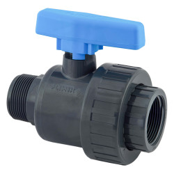 Plimat a single union ball valve, MF 1/2 Plumbing