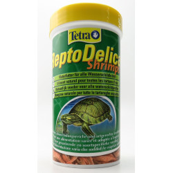 Tetra Aliment naturel pour toutes les tortues d'eau crevettes entières séchés 250ml/20g Nourriture