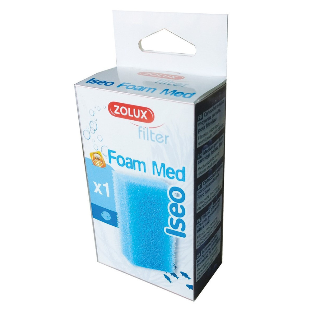Medium porositeitsschuimcassette voor iseo-filter zolux ZO-329740 Filtermedia, toebehoren