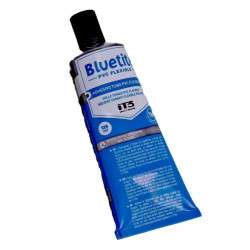 Colle bleue BLUETITE tube de 125 ml - spéciale PVC souple. BLUETUBE Générique