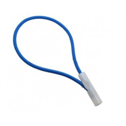 SANDOWS-0001 jardiboutique Paquete de 10 cuerdas elásticas azules de 26 cm para cubiertas de piscinas accesorio de lona