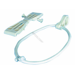 Joubert Clamp for pool cover, beige colour tarpaulin accessory
