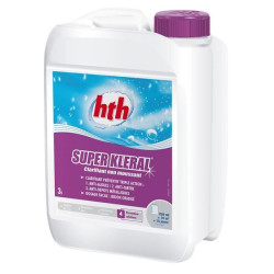 HTH Super Kleral - 3L - combat les algues et le tartre. Anti algues