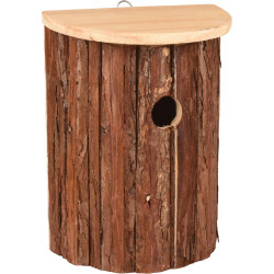 GERSON Bird Nesting Box. 18.5 X 11 X 25 cm. madeira natural. FL-110301 Birdhouse