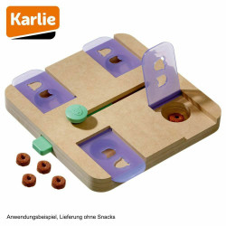 Karlie gioco di strategia DOGGY Brain train Cestino sicuro di leccornie 28 x 25 x 4,5 cm per cani FL-1031724 Giochi di ricomp...