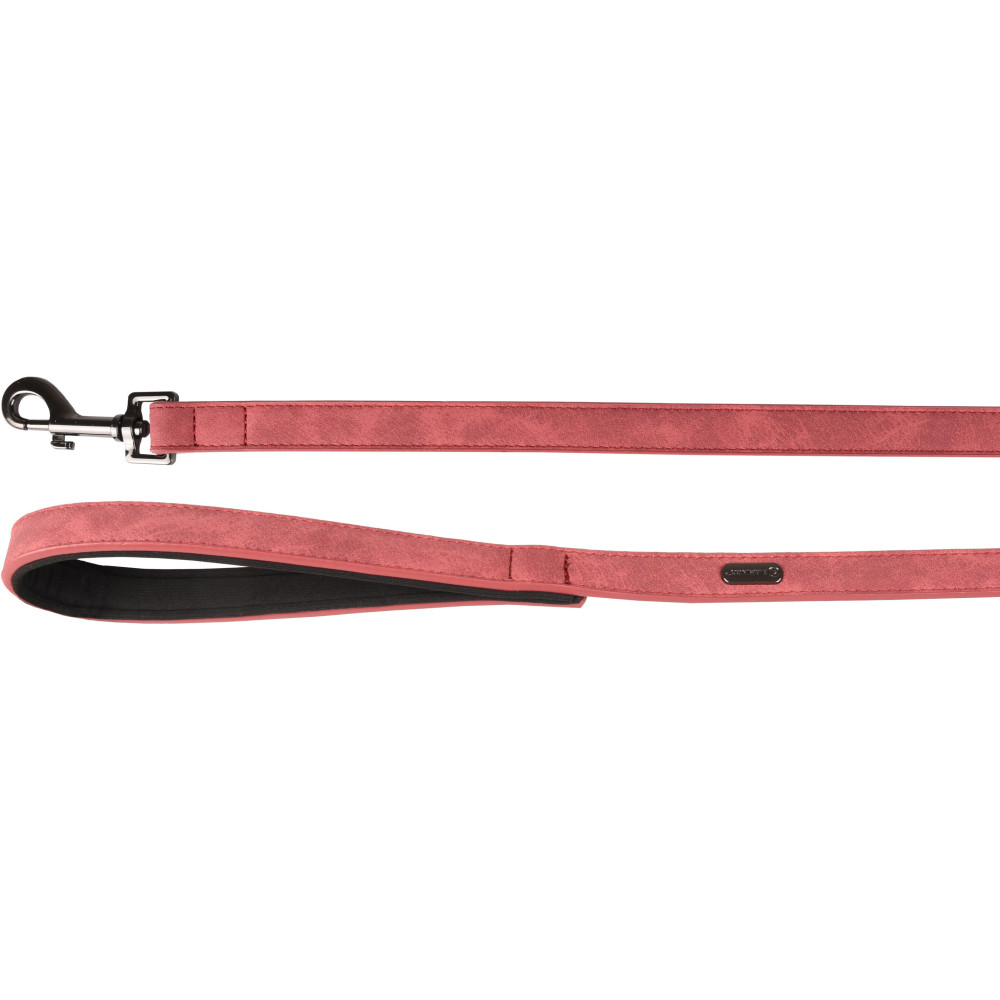Flamingo 1 meter X 20 mm DELU red dog leash. dog leash