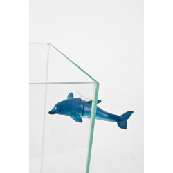 Decoração magnética de golfinhos composta por peças para aquários ZO-354133 Decoração e outros