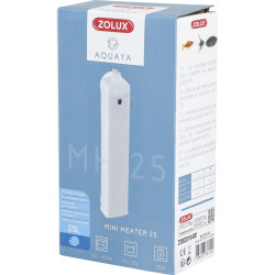 zolux Pre-regulated heater for aquariums from 10 to 25 L power 23 W white Aquarium heating