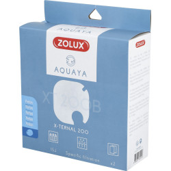 zolux Filter für Pumpe x-ternal 200, Filter XT 200 B perlon x 2. für Aquarium. ZO-330241 Filtermassen, Zubehör