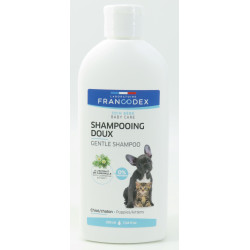 Zachte Shampoo Voor Puppies en Kittens. 200 ml. Francodex FR-172198 Shampoing chat