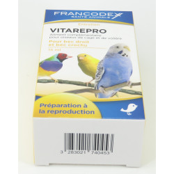 Vitarepro 15 ml . Aanvullend voeder voor kooi- en volièrevogels. Francodex FR-174045 Voedingssupplement