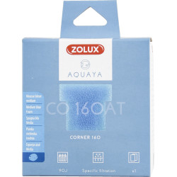 zolux Filter for corner pump 160, CO 160 AT filter blue foam medium x1. for aquarium. Filter media, accessories