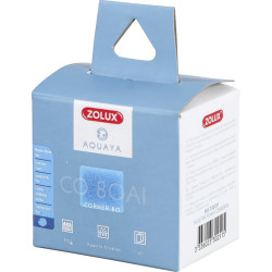 zolux Filter für Eckpumpe 80, CO 80 Al-Filter feiner blauer Schaumstoff x1. für Aquarium. ZO-330251 Filtermassen, Zubehör
