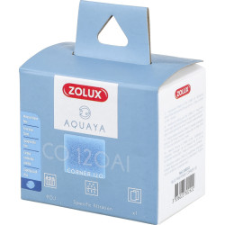 zolux Filtro per pompa angolo 120, filtro CO 120 Al filtro fine schiuma blu x1. per acquario. ZO-330252 Supporti filtranti, a...