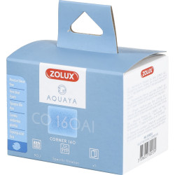 zolux Filter für Eckpumpe 160, CO-Filter 160 Al feiner blauer Schaumstoff x1. für Aquarium. ZO-330253 Filtermassen, Zubehör