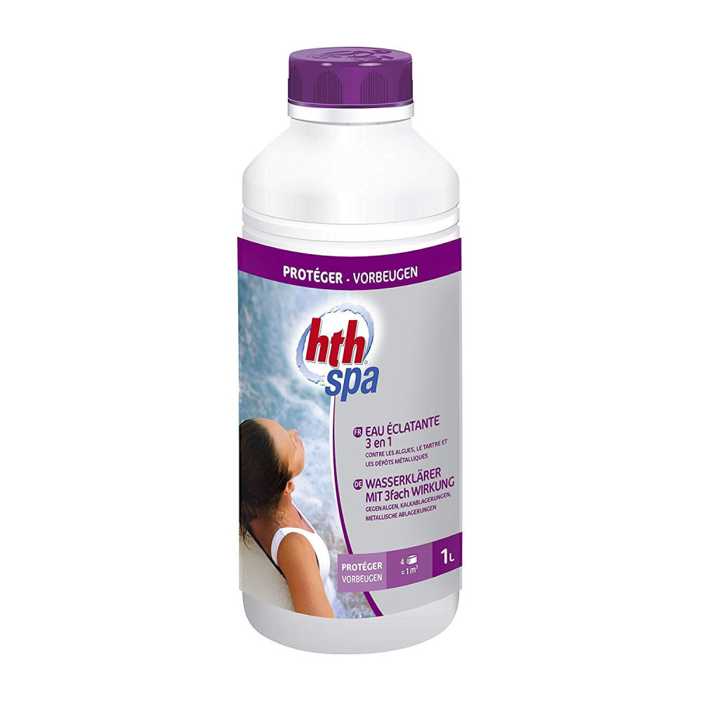 HTH Spa eau éclatante - 3 en 1- HTH Produit de traitement SPA