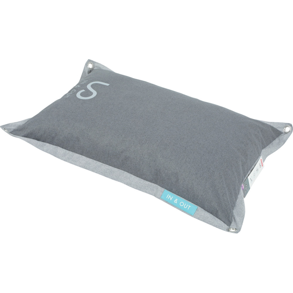 zolux IN & OUT. cushion for dog. 75 x 55 x16 cm. grey color Dog cushion