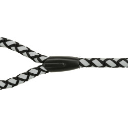 Trixie Cavo Reflect Black leash. Dimensione L-XL. 1 metro ø 18 mm. per cane TR-135701 guinzaglio per cani