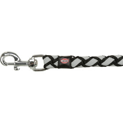 Cavo Reflect Black leash. Maat L-XL. 1 meter ø 18 mm. voor hond Trixie TR-135701 hondenriem