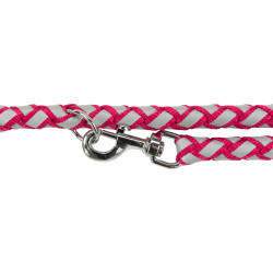 Trixie Adjustable leash Cavo Reflect Fushia. Size L-XL. 2 meters ø18mm. for dog dog leash