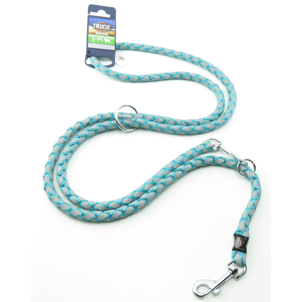 Trixie Cavo Reflect ocean adjustable leash. Size S-M. 2 meters ø12mm. for dog dog leash