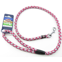 Trixie Let Cavo Reflect Fushia. Size S-M. 1 meter ø 12 mm. for dogs dog leash