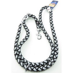 Trixie Adjustable leash Cavo Reflect Black. Size L-XL. 2 meters ø18mm. for dog dog leash