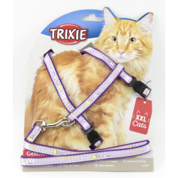 Trixie XL Pettorina con guinzaglio per gatti di taglia grande 34-57 cm/13 mm colore casuale TR-41893 Imbracatura