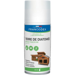 Francodex Diatomaceous earth in aerosol of 150 ml low yard Traitement