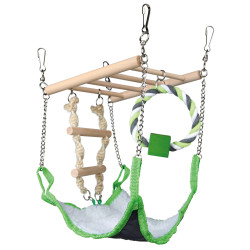 Trixie Hanging bridge with hammock - mice, hamsters Games, toys, activities