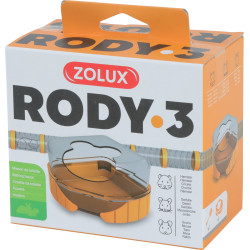 zolux 1 toilet house for small rodents. Rody3 . color banana. size 14.3 cm x 10.5 cm x 7 cm . for rodents. Litter boxes