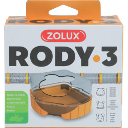 ZO-206040 zolux 1 aseo para roedores pequeños. Rody3 . plátano de color. tamaño 14,3 cm x 10,5 cm x 7 cm . para roedores. Caj...