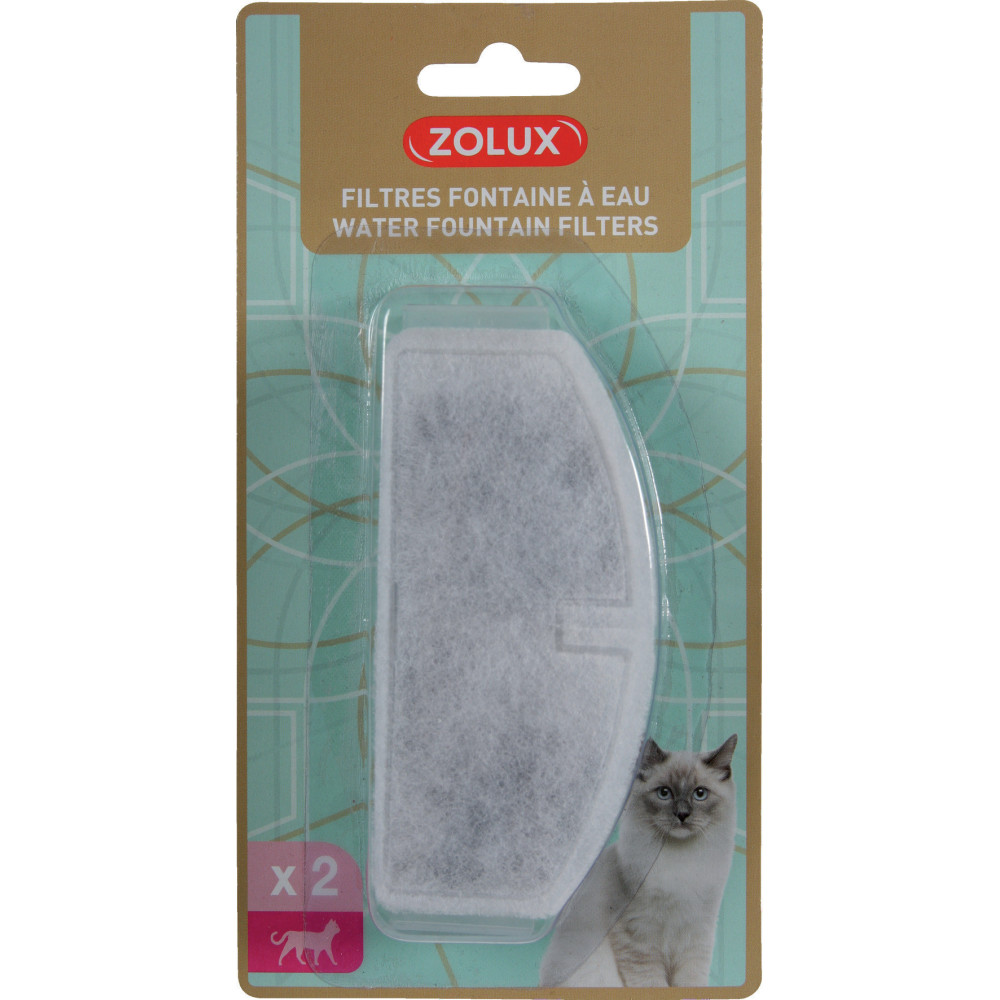 zolux Replacement filters for Zolux 2-litre fountain. Fountain filter