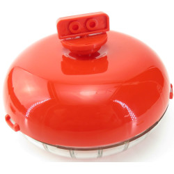 zolux 1 ruota silenziosa per gabbia Rody3 . colore rosso. dimensioni ø 14 cm x 5 cm . per roditori. ZO-206035 Ruota