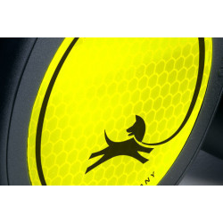 Flexi guinzaglio per cani neon 5 metri di fettuccia taglia M guinzaglio ZO-464435 Laisse enrouleur chien