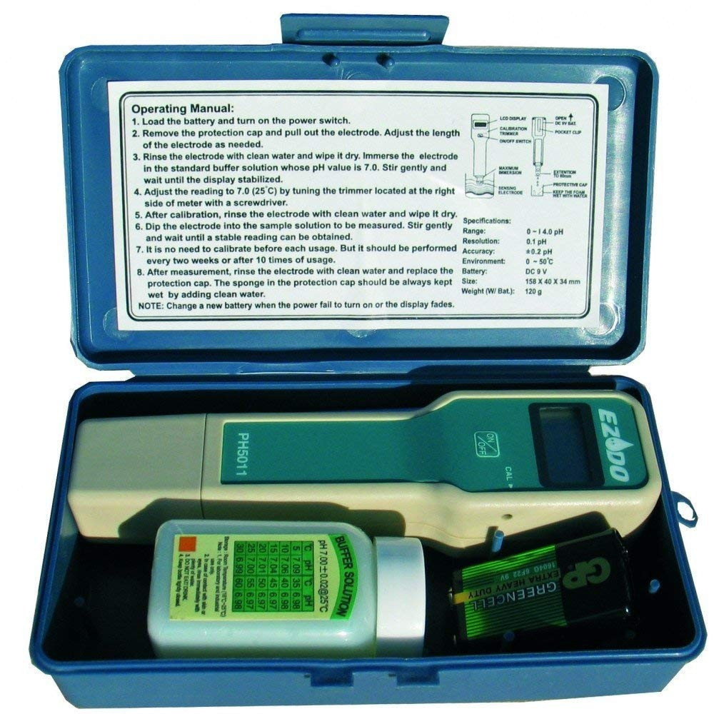MONARCH POOL SYSTEMS Elektronischer pH-Tester für Schwimmbäder MNC-450-0120 Pool-Analyse
