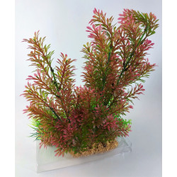 Idro n°1 do kit de plantas Deco. Plantas artificiais. 7 peças. H 36 cm. decoração de aquário. ZO-352150 Plante