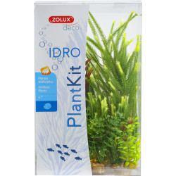Deco plantkit idro n°4. Kunstmatige planten. 7 stuks. H 33 cm. aquariumdecoratie. zolux ZO-352153 Plante