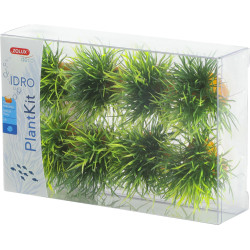 zolux 8 piccoli cespugli di piante deco in kit idro altezza 3 cm ø 3,5 cm per acquario ZO-352170 Plante
