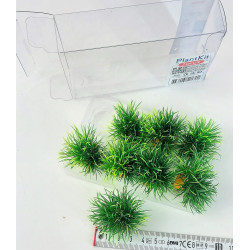zolux 8 piccoli cespugli di piante deco in kit idro altezza 3 cm ø 3,5 cm per acquario ZO-352170 Plante