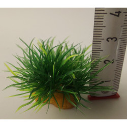 zolux 16 small bushes deco plant kit idro height 3 cm ø 3.5 cm for aquarium Plante
