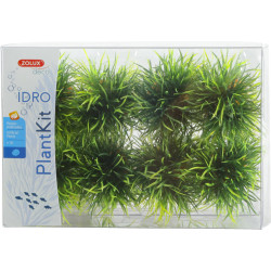 16 kleine deco plantenstruiken set idro hoogte 3 cm ø 3,5 cm voor aquarium zolux ZO-352171 Plante