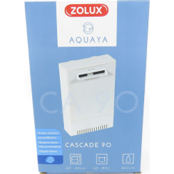 Interne filtratiecascade 90, vermogen 5w 380l/h voor aquaria van 60 tot 90l max zolux ZO-326524 aquariumpomp