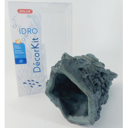 zolux Décor. kit Idro black stone n° 1 dimension 11 x 7.5 x Hauteur 17 cm pour aquarium. Décoration et autre