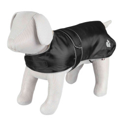 TR-30518 Trixie Abrigo negro de Orleans. Talla L+. Cuello: 54-73 cm. para los perros. ropa para perros