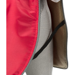 Trixie Roter Orleans-Mantel, Größe XS+. Halsausschnitt: 32-39 cm. für Hunde. TR-680311 hundebekleidung