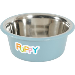 zolux Stainless steel bowl PUPPY. ø 16.5 cm . color blue Bowl, bowl