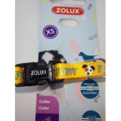 ZO-466735JAU zolux Collar Cachorro Mascotas. 8 mm .16 a 25 cm. de color amarillo. para los cachorros Collar para cachorros